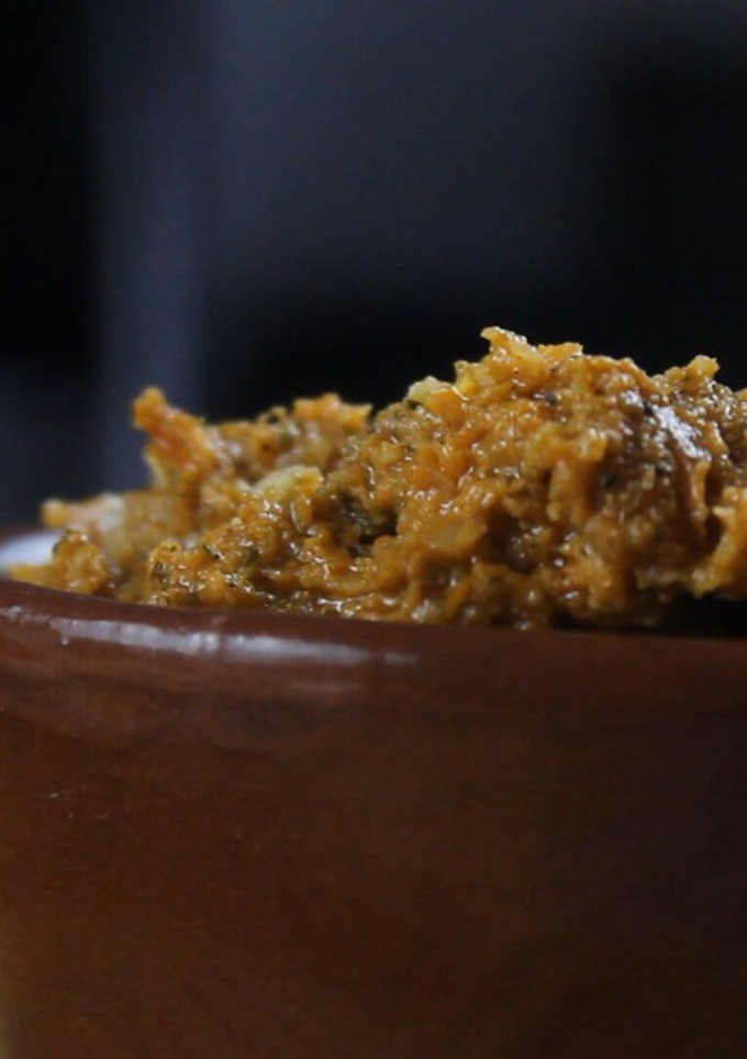 Una foto de Paté de TOMATES SECOS y ALMENDRAS - Recetas Aperitivos Veganos