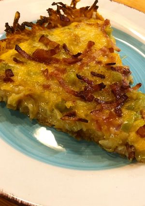 Φωτογραφία της συνταγής Quiche Lorraine με πράσα