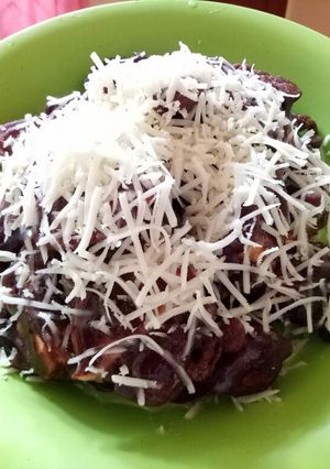Foto resep Pisang keju (tepung coklat) simple