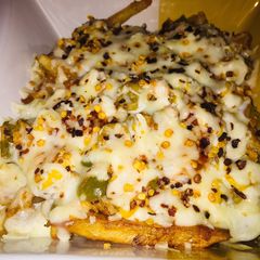 A picture of Pizza fries.