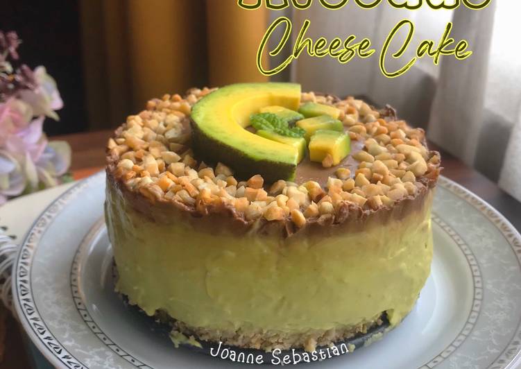 Resep Avocado Cheese Cake -Keto Anti Gagal