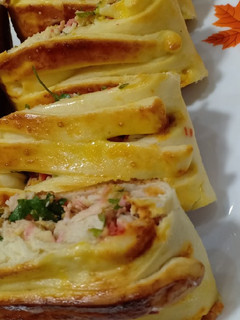 صورة لوصفة خبز محشي