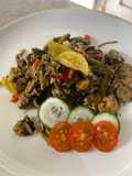 56. Oseng kerang hijau pedas