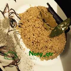 ارز ع طريقتي 😋👏🏻🌟🌟🌟-レシピのメイン写真