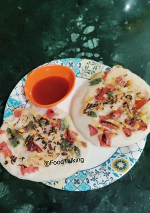 A picture of Tomato Onion Mini Uttapam.