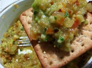 Una foto de Guacamole a la uruguaya