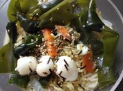 A picture of quail eggs