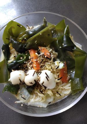 A picture of Instant Noodle with a Twist.