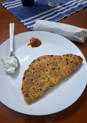 A picture of Palak Thepla (Travel friendly).