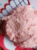 Mousse de frutos rojos a base de merengue italiano