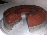 Puding busa oreo coklat