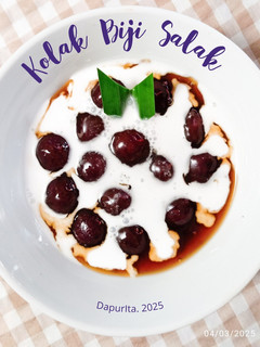 Foto resep Kolak Biji Salak / Candil Ubi Ungu 💜
