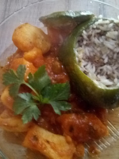 Una foto de Zapallitos rellenos...😋