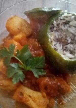 Una foto de Zapallitos rellenos...😋