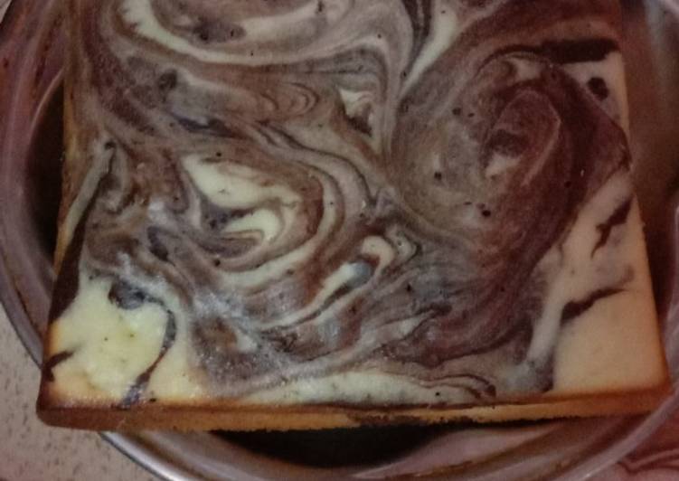 Simple Way to Make Homemade Marble cake 🎂 on stove