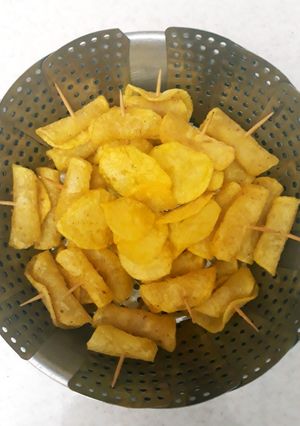 عکسی از دستور چیپس رولی