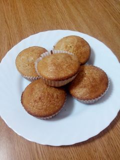 Una foto de Magdalenas caseras con aceite de oliva