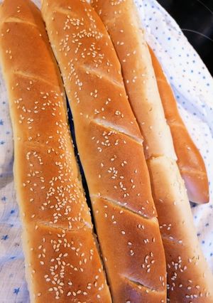 صورة لوصفة خبز فرنسي باغيت