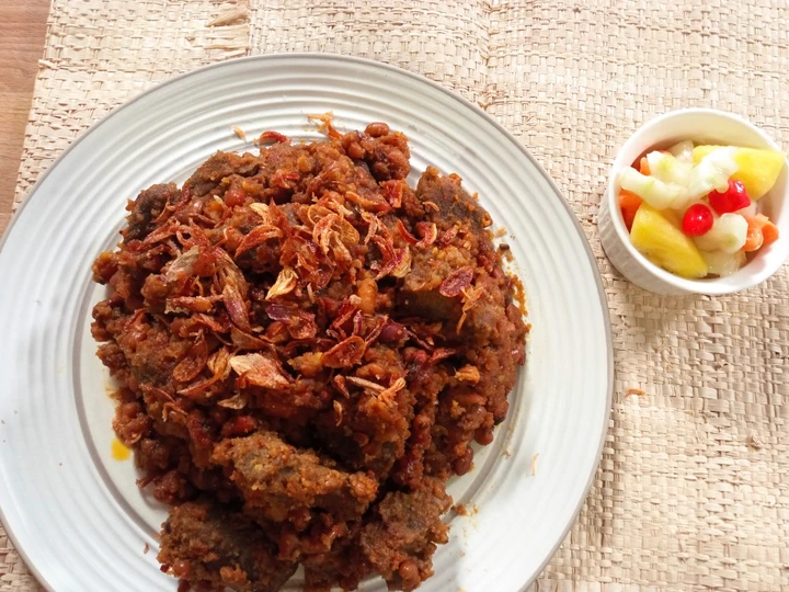 Cara Mudah Membuat Resep Daging masak bumbu Tuha yang  Bikin Ketagihan Anti Ribet, Bisa Manjain Lidah