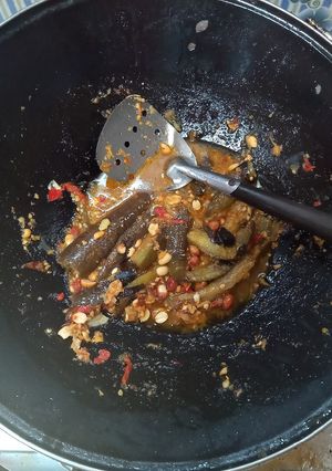 Foto resep Cobek Terong (kacang)