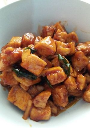 Foto resep Tumis tempe tahu cabe ijo manis pedas ala Mama Kina