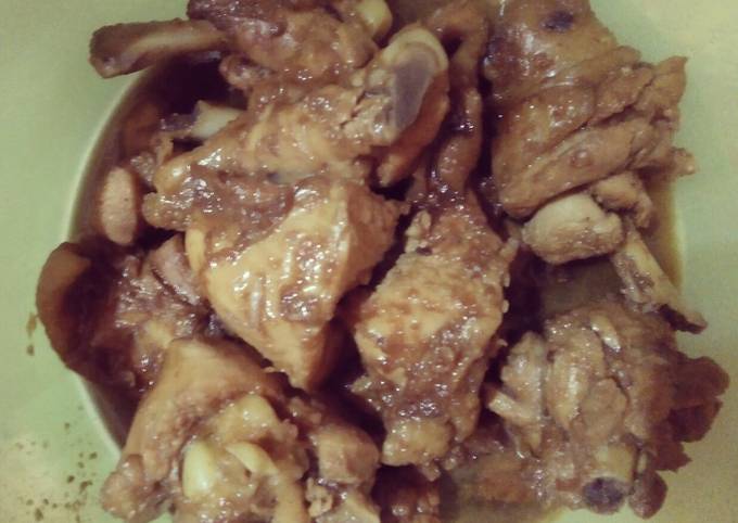 Ayam kecap simpel