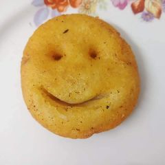 A picture of Potatoes smile.