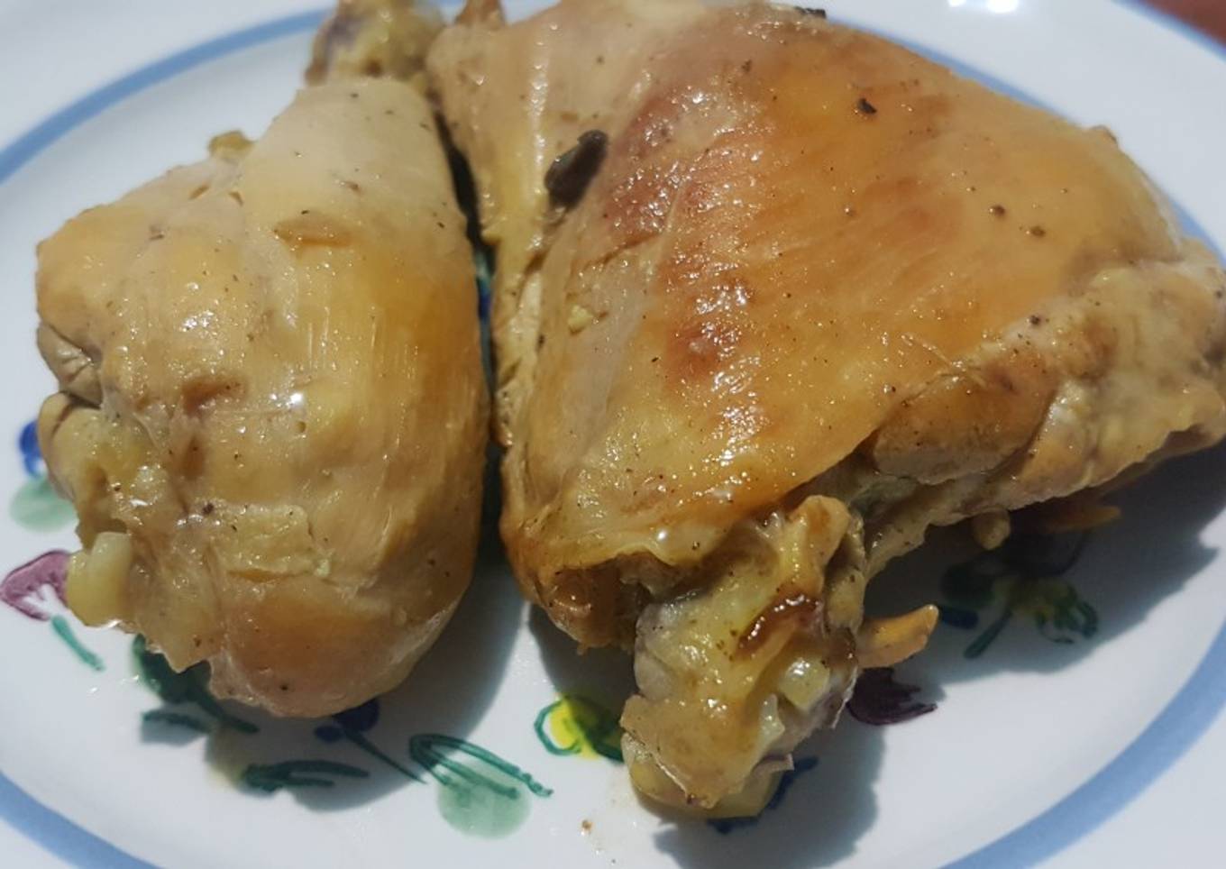 Pollito frito a la mantequilla