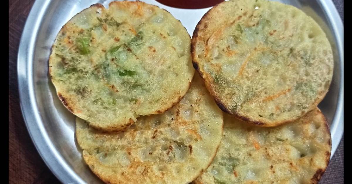 Rava Rice Flour Mini Uttapam Recipe by Priya Gokani Cookpad