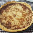 Tarta de cebolla caramelizada y quesos