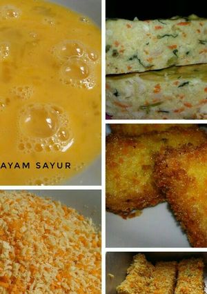 Foto resep Nugget tahu ayam sayuran