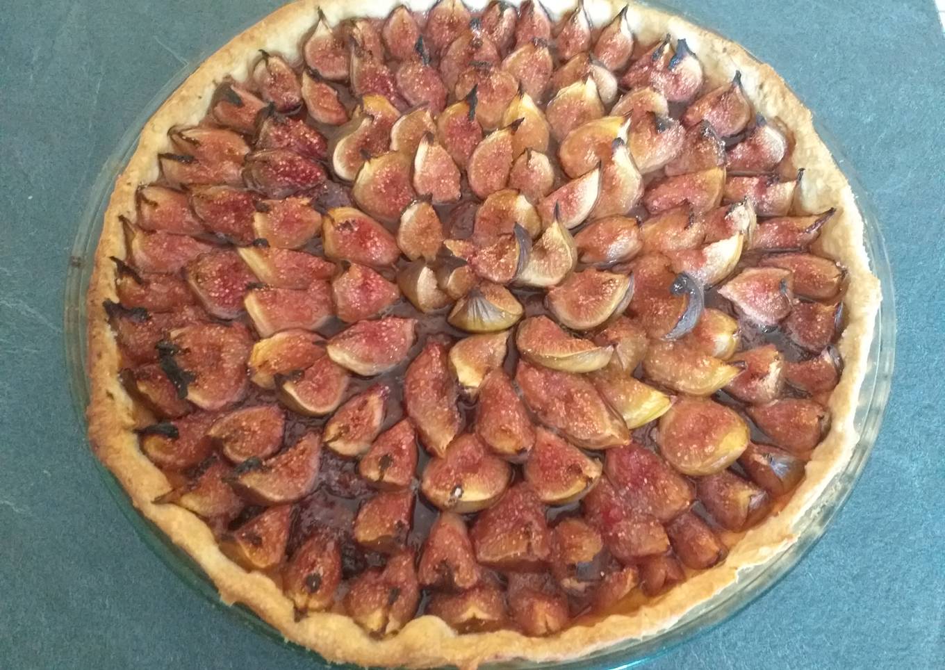 Tarte aux figues