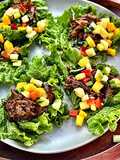 Caribbean Wagyu Beef Lettuce Wraps