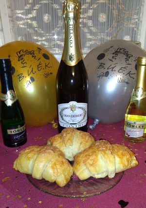 Sajtkrémes Croissant recept fotója