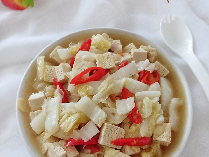 Cara Mudah Membuat Resep Tumis Tahu Sawi Putih yang Bisa Manjain Lidah Anti Ribet, Mantap