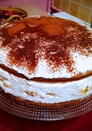 Tiramisu torta recept fotója