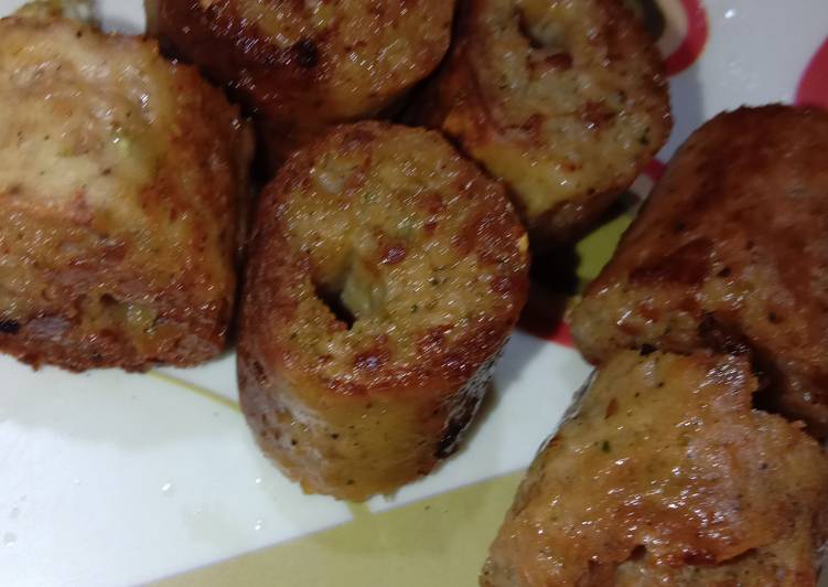 Fried Seekh kabab