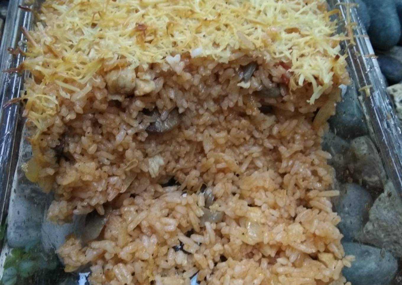 Nasi Panggang Tomat