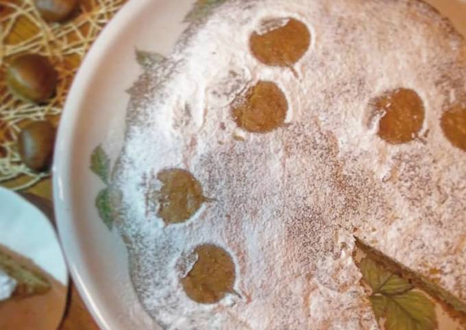 Come a Preparare Fatto in casa super veloce Torta di castagne e nocciole tostate