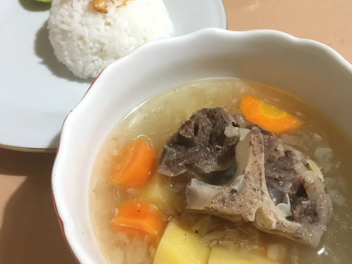 Resep Sop Buntut Anti Gagal