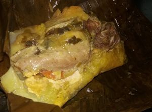 Una foto de Tamal tolimense