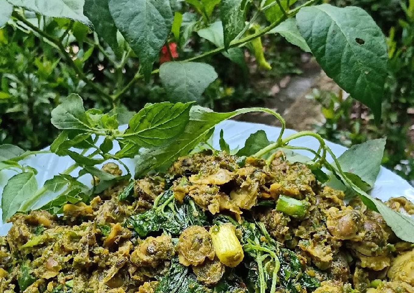 Rica-rica kerang air tawar/towe