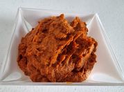 A picture of coconut tomato chutney