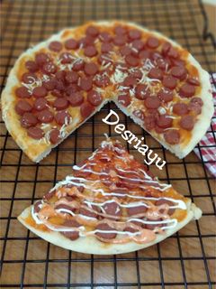 Foto resep Pizza Tanpa Ulen / No Knead