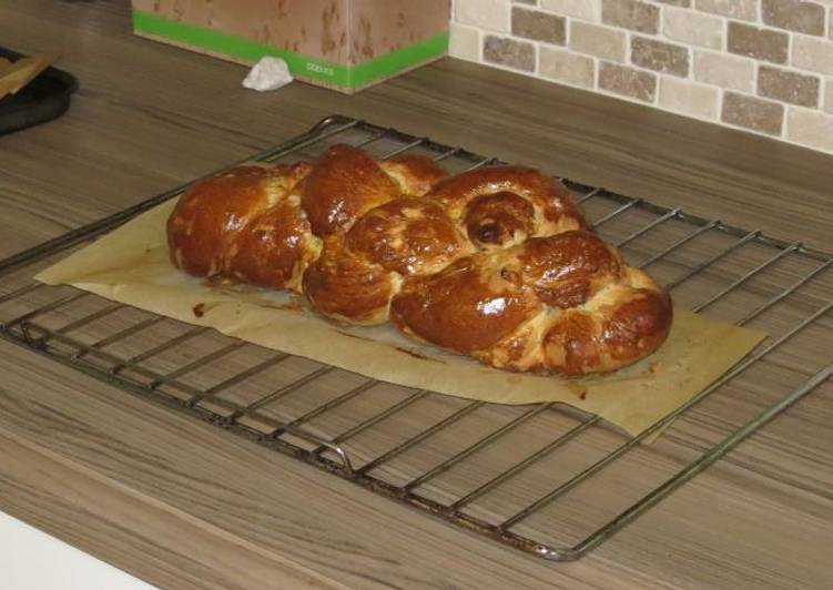 Swiss plait bread