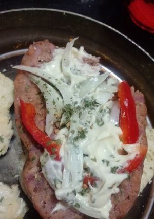 Una foto de Chorizo al pan casero