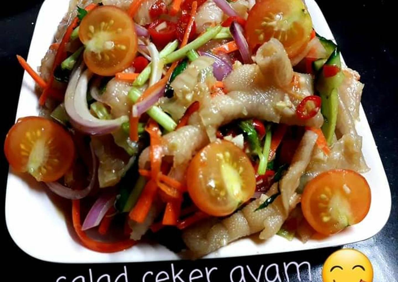 Salad Ceker Ayam