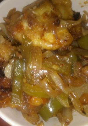 A picture of Chilli Paneer.