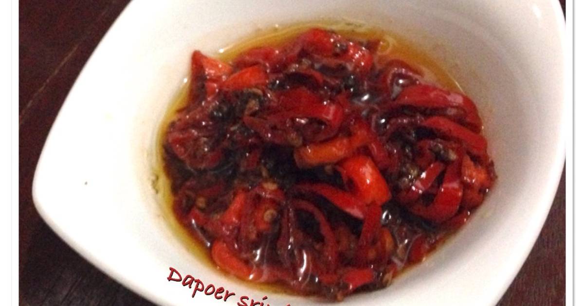Resep Sambal cabai pedas oleh Dapoer sriwidi - Cookpad