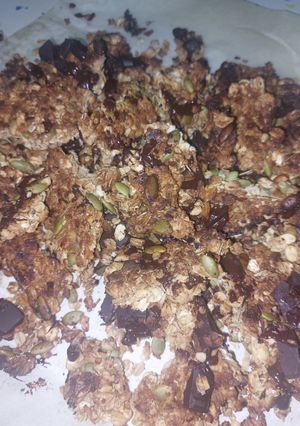 Una foto de Granola con Clusters